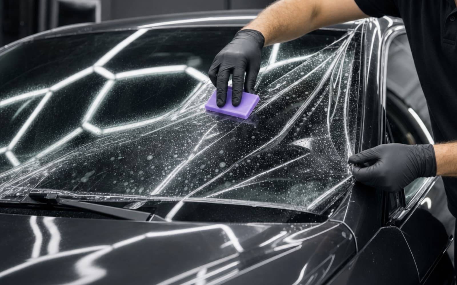 Windshield protection film installed by Brakeout Auto in State College, PA